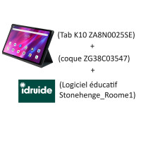 Tablette Lenovo Tab K10 avec logiciels éducatifs intégrés Idruide